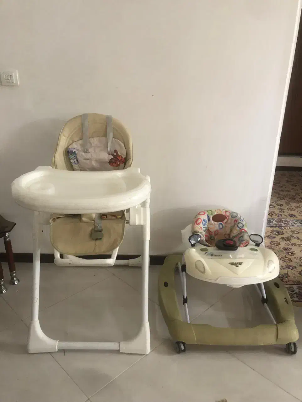 صندلی ماشین و غذا و روروئک|کالسکه و لوازم جانبی|شاهرود, |دیوار