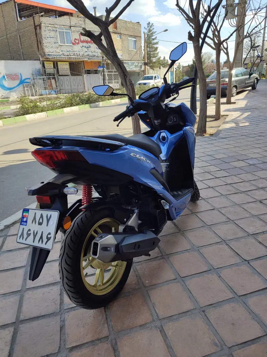 موتور طرح کلیک 150 تیز پر توس سالم و بدون نقص|موتورسیکلت|شاندیز, |دیوار