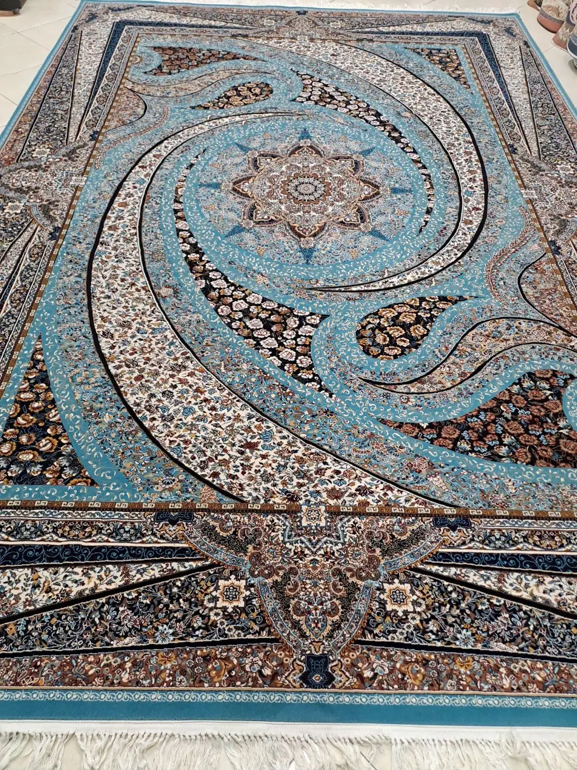 یک جفت فرش 9متری 700شانه تراکم 2550|فرش|قرچک, باقرآباد|دیوار