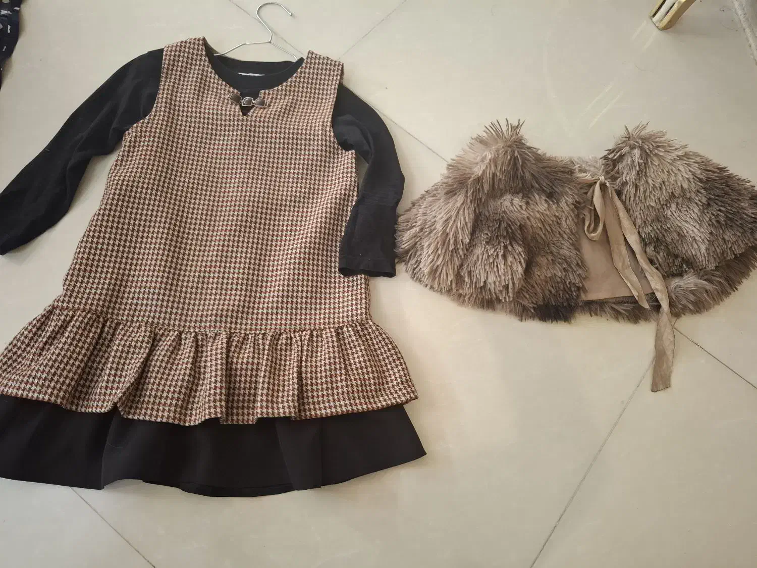 لباس بچگانه دخترانه خارجی (سه تکه )|کفش و لباس بچه|فریمان, |دیوار