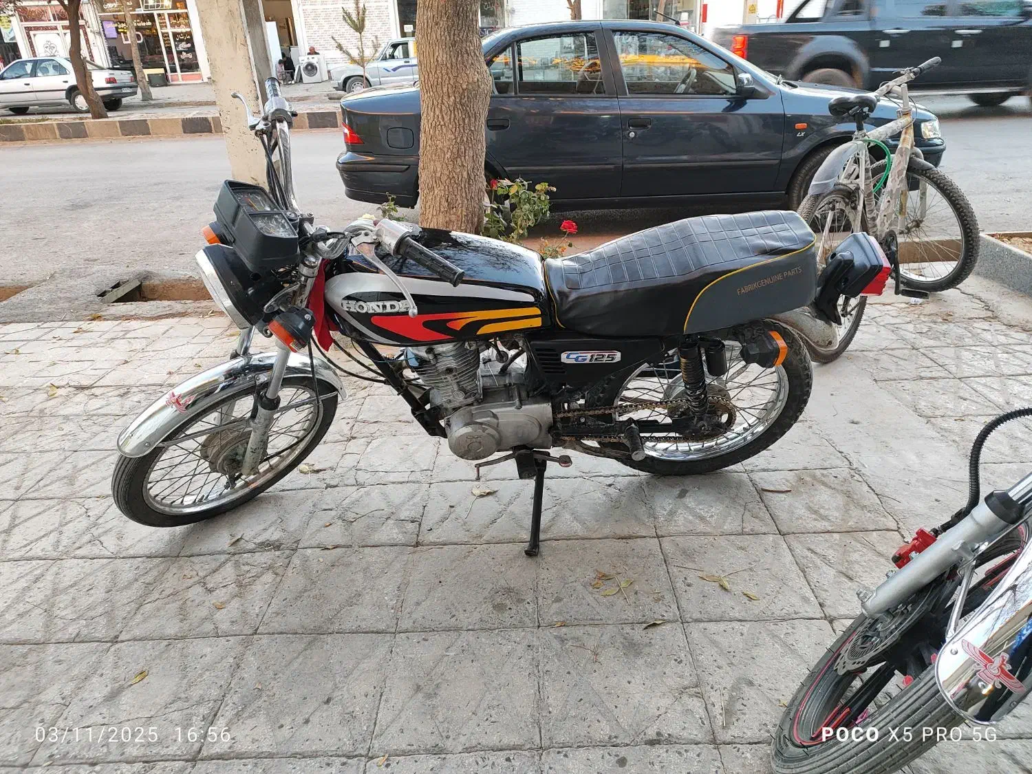 متور هندا پلاک قدیم و مزایده|موتورسیکلت|کبودرآهنگ, |دیوار