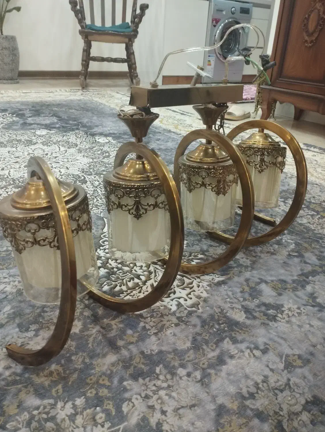 لوستر چهار شعله|لوستر و چراغ آویز|تهران, هفده شهریور|دیوار