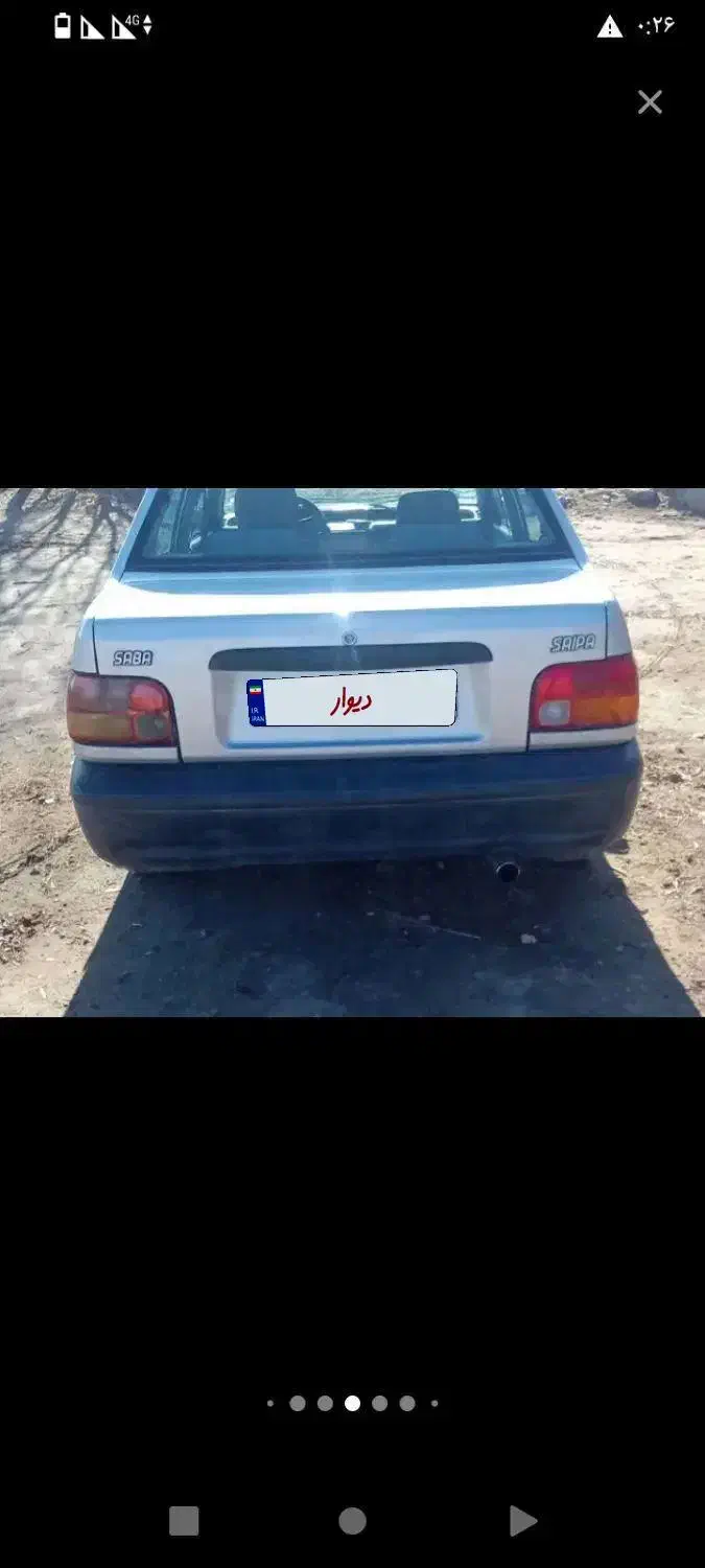 پراید مدل 86پلمپ|خودرو سواری و وانت|ملکان, |دیوار