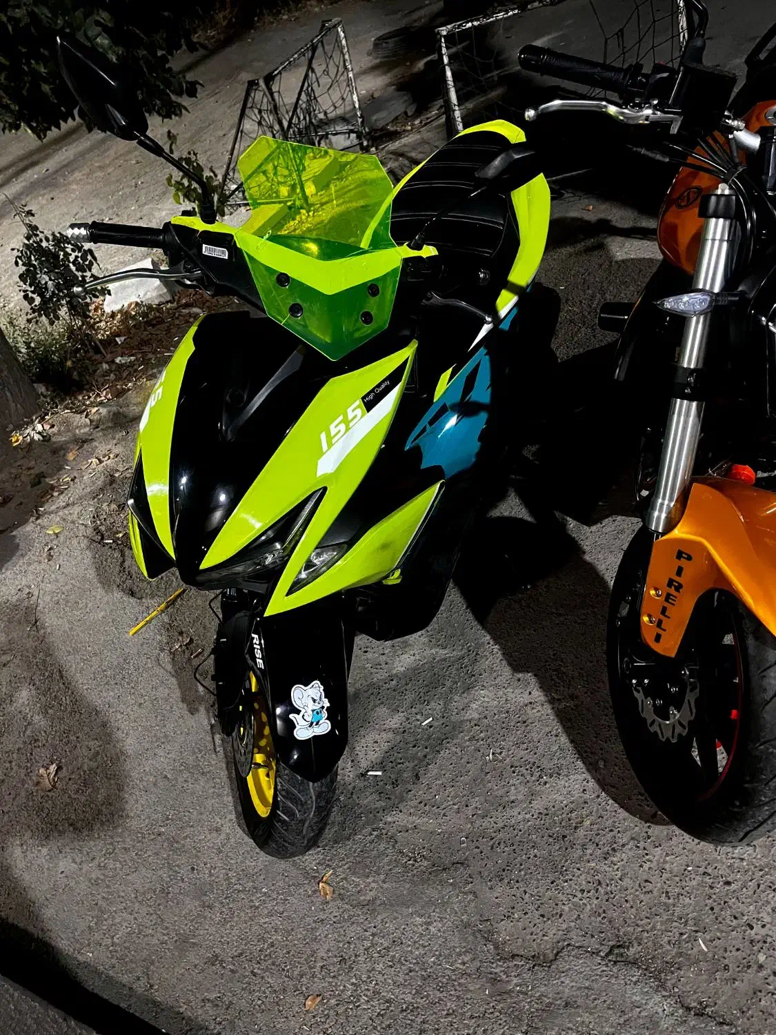 طرح آیروکس ۱۵۵ سی سی|موتورسیکلت|کرج, گلشهر|دیوار