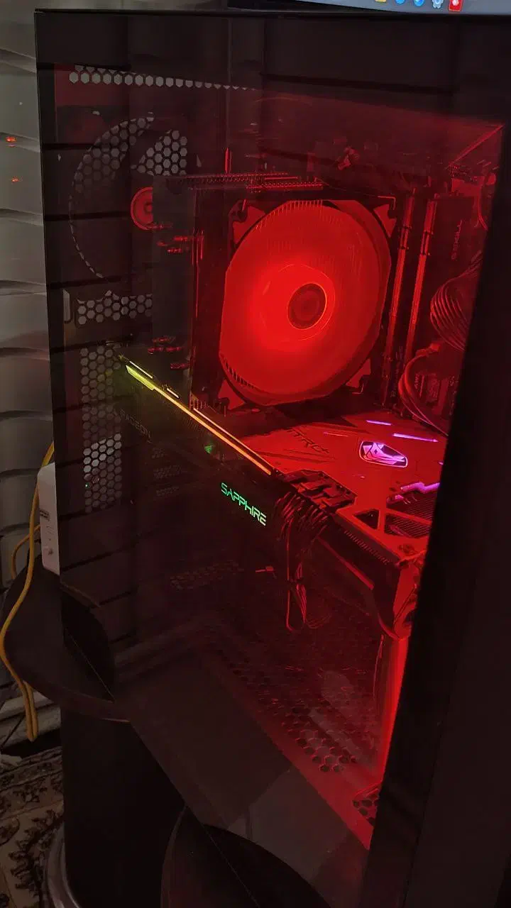 کیس کامپیوتر گیمینگ در حد آک|رایانه رومیزی|کرمانشاه, |دیوار