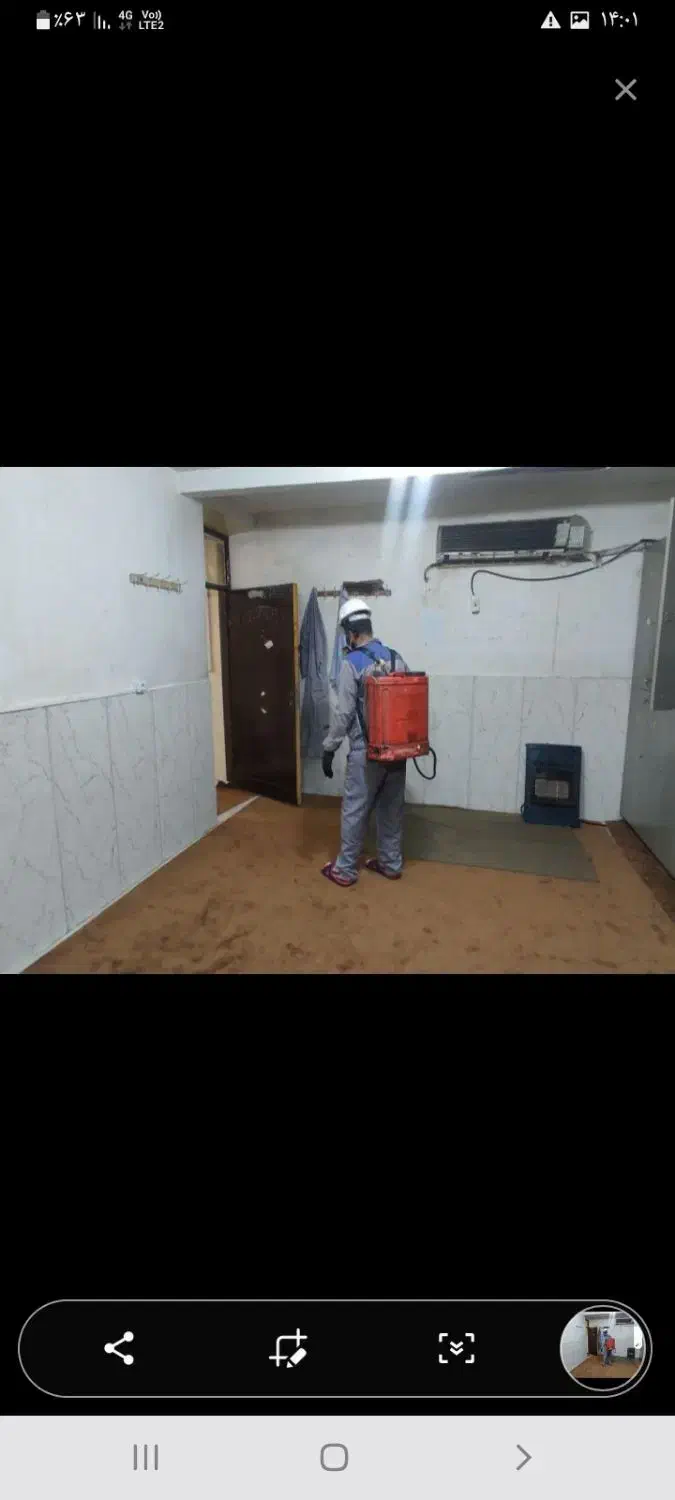 سم پاشی حرفه ای منازل ادرات و باغ و ...|خدمات نظافت|دزفول, |دیوار