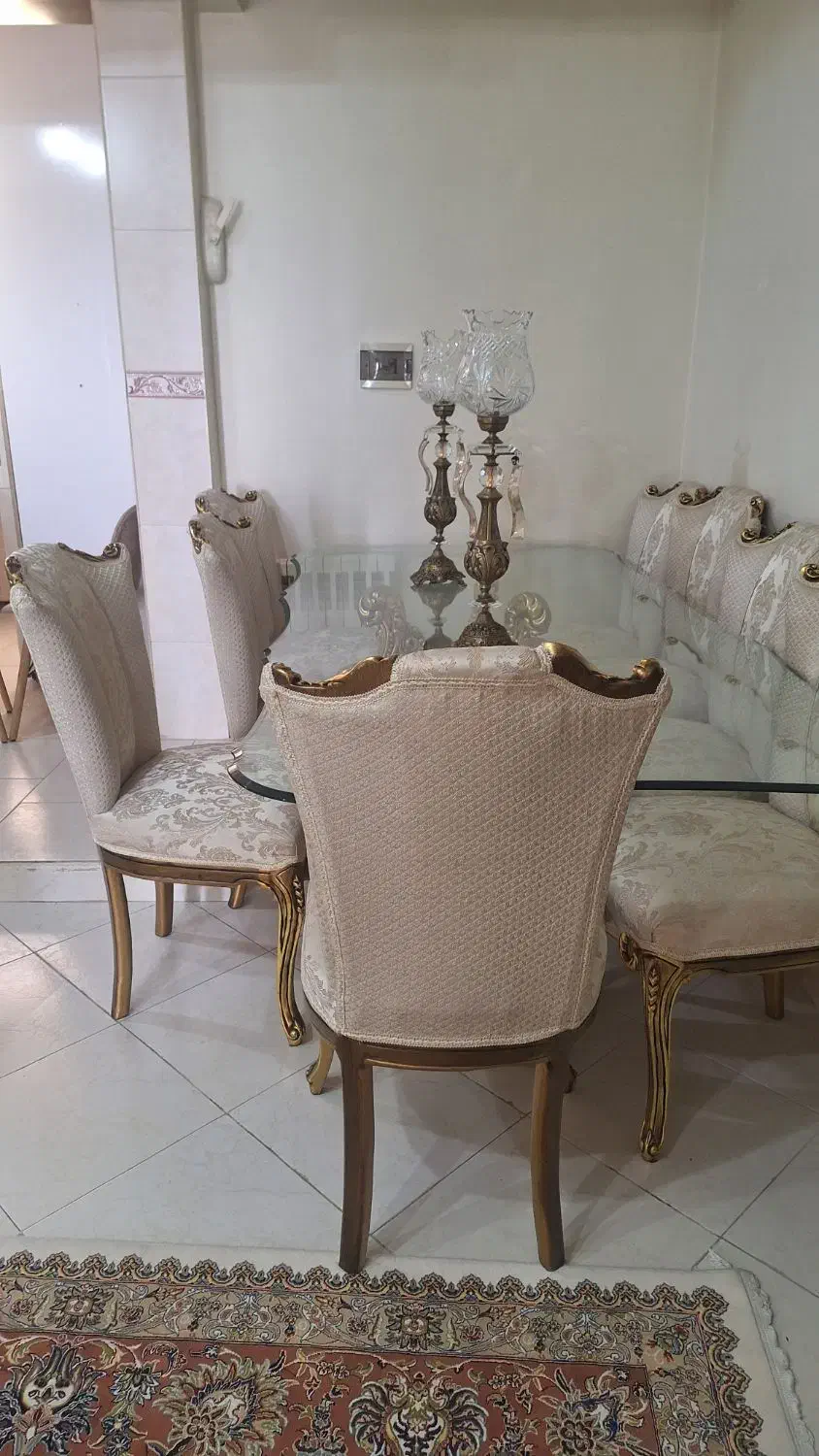 ست مبل۷نفره و میزناهرخوری۸نفره و بوفه|مبلمان خانگی و میز عسلی|تهران, افسریه جنوبی|دیوار