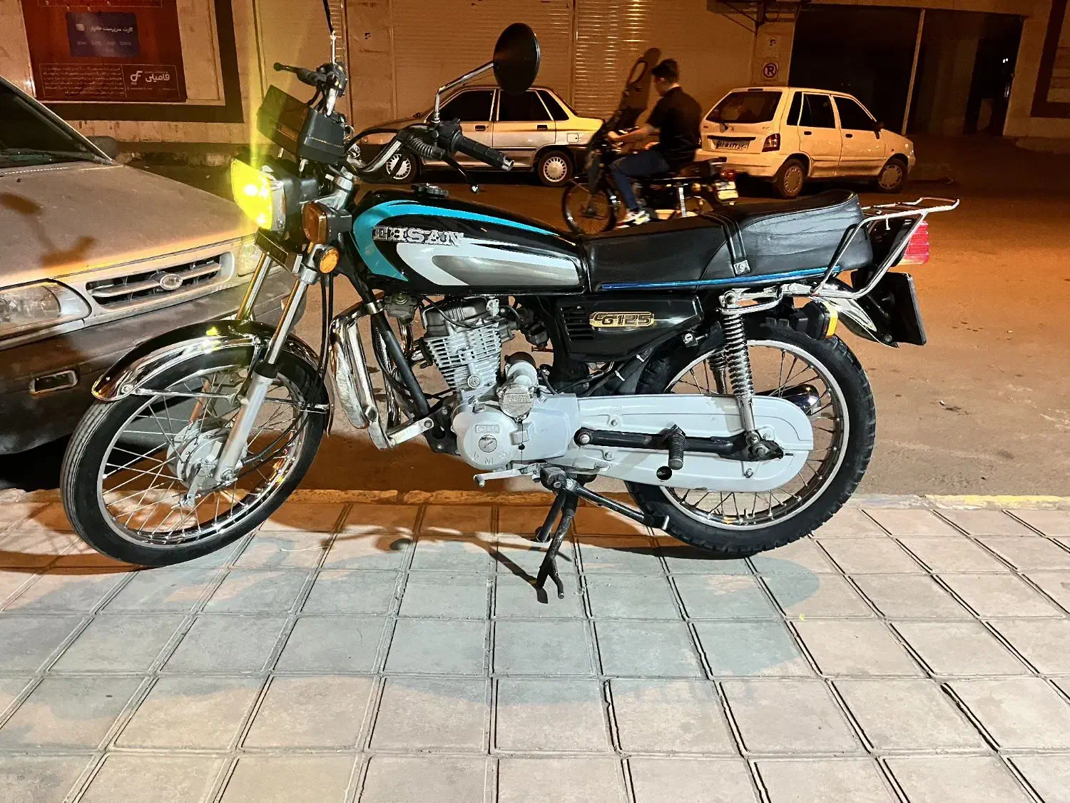موتور 125ccاحسان مدل ۹۰ استارتی|موتورسیکلت|کاشان, طالقانی|دیوار