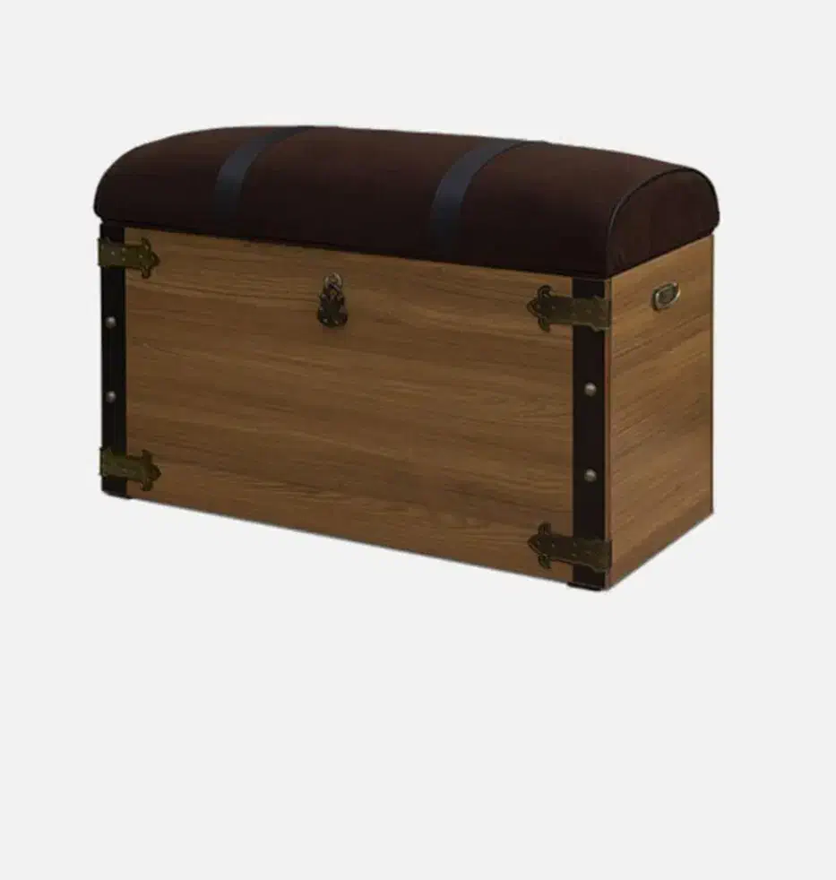 صندوق چوبی قهوه ای آپادانا طرح کشتی|تخت و سرویس خواب|فردیس, منظریه|دیوار