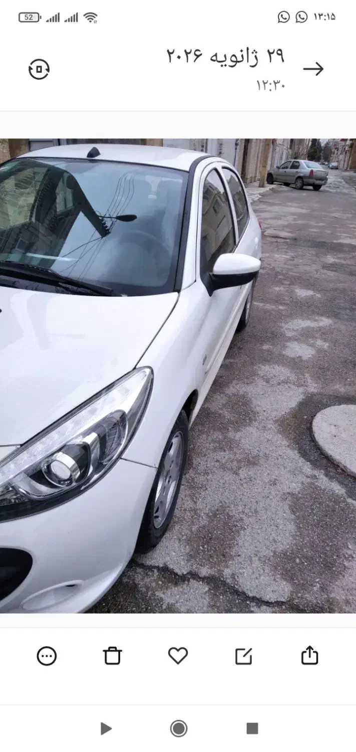 207 خشک Tu3 404|خودرو سواری و وانت|کرمانشاه, |دیوار