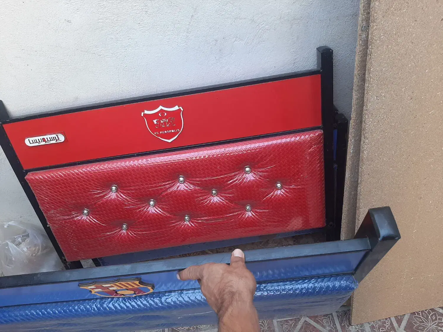 تخت فلزی|تخت و سرویس خواب|بیرجند, |دیوار