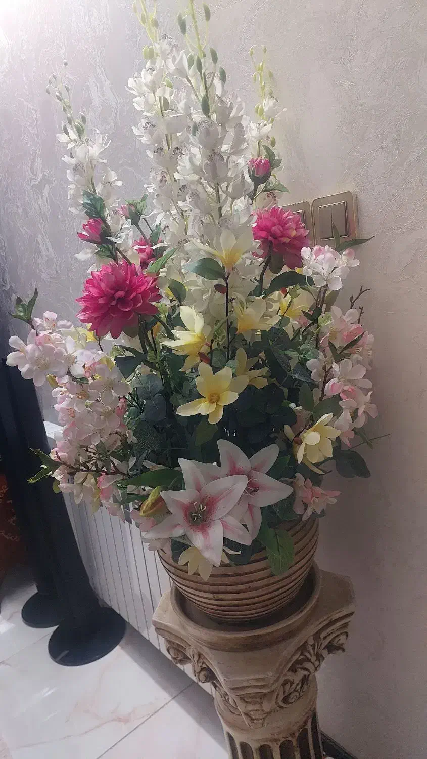 گل مصنوعی|گل مصنوعی|بابل, |دیوار