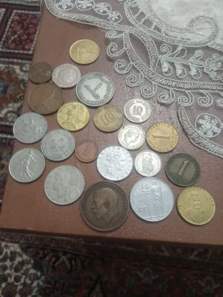 سکه‌های قدیمی|کلکسیون سکه، تمبر، اسکناس|تهران, امجدیه (خاقانی)|دیوار