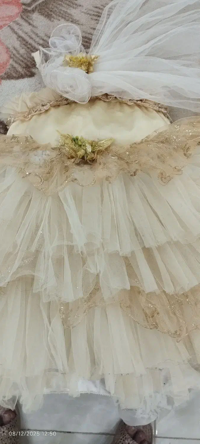 لباس عروس دخترانه|کفش و لباس بچه|یزد, |دیوار