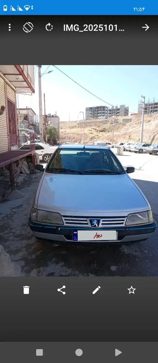 پژو405مدل 90|خودرو سواری و وانت|جوانرود, |دیوار