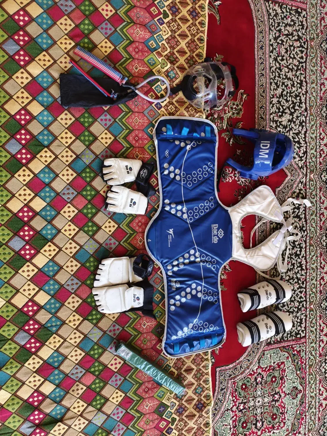 پک وسایل تکواندو نو نو|تجهیزات ورزشی|تهران, خانی آباد نو شمالی|دیوار