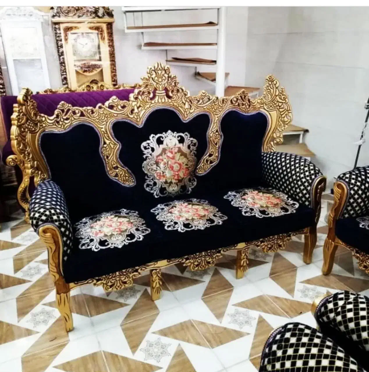 مبل سلطنتی مدل جام|مبلمان خانگی و میز عسلی|کرمانشاه, |دیوار