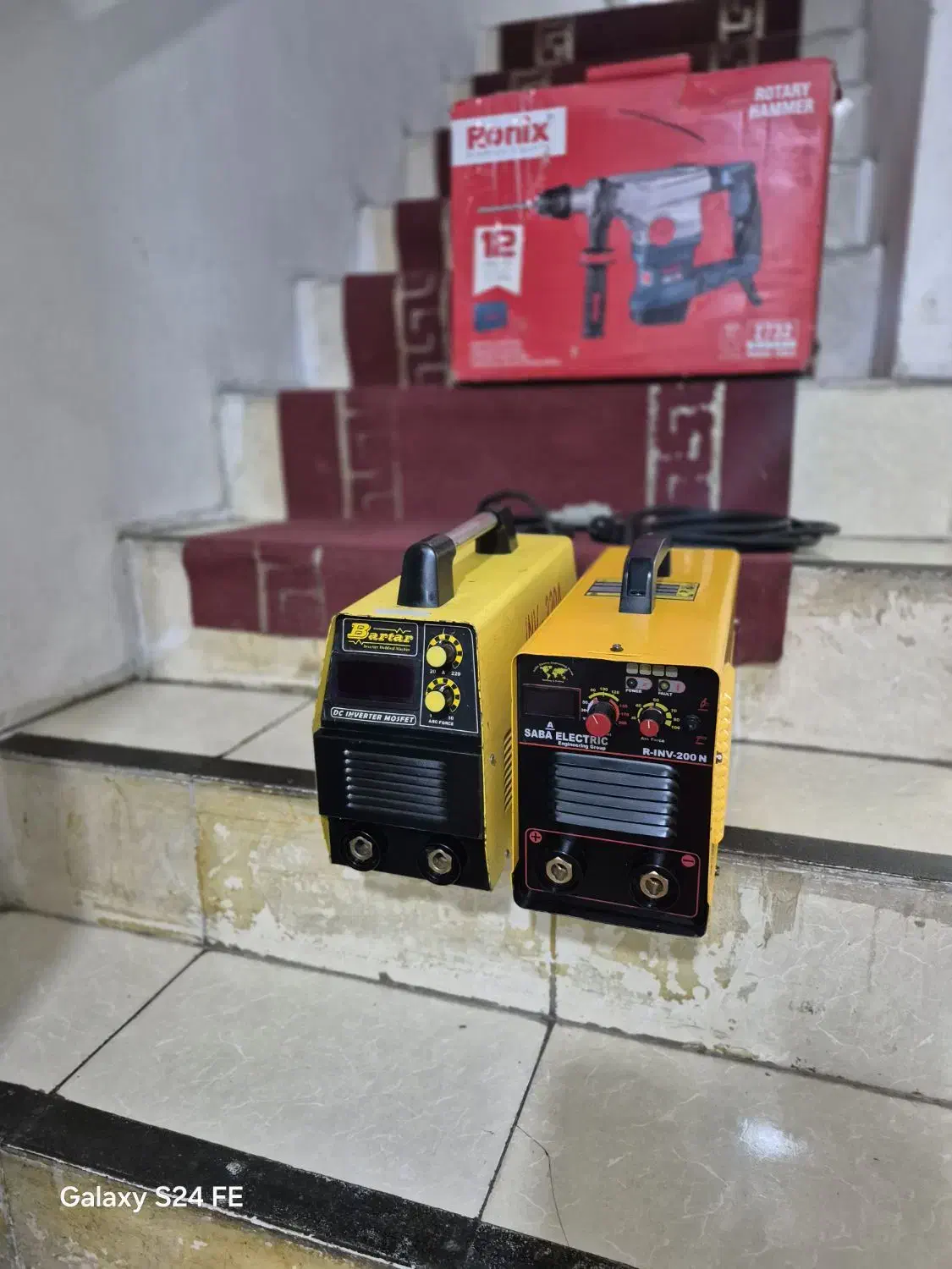 هیلتی رونیکس دستگاه جوش صبا پرتقالی وبرتر۲۲۰|ابزارآلات|تهران, توحید|دیوار