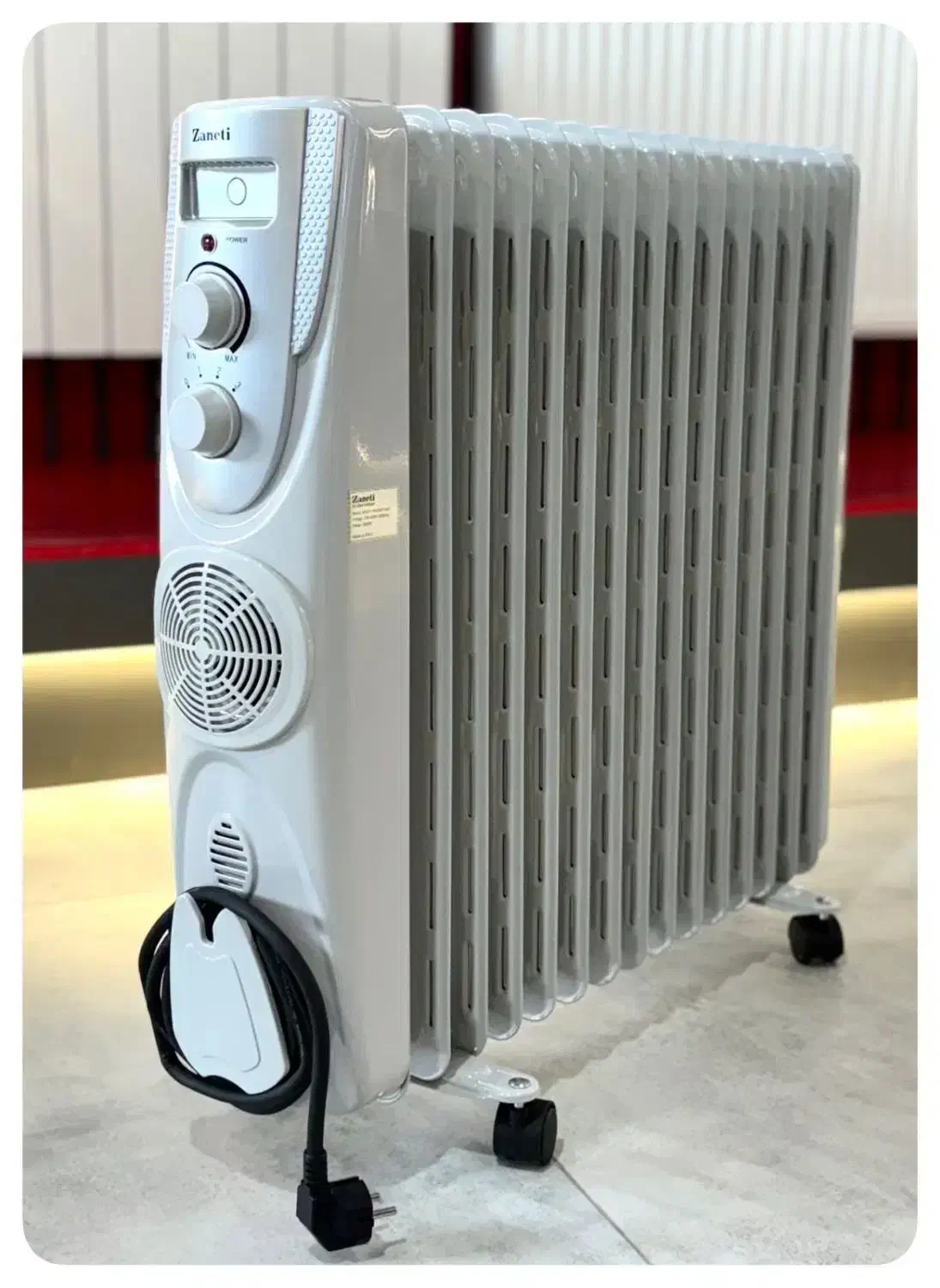 رادیاتور برقی (شوفاژ برقی) زانتی|بخاری، هیتر، شومینه|آمل, |دیوار