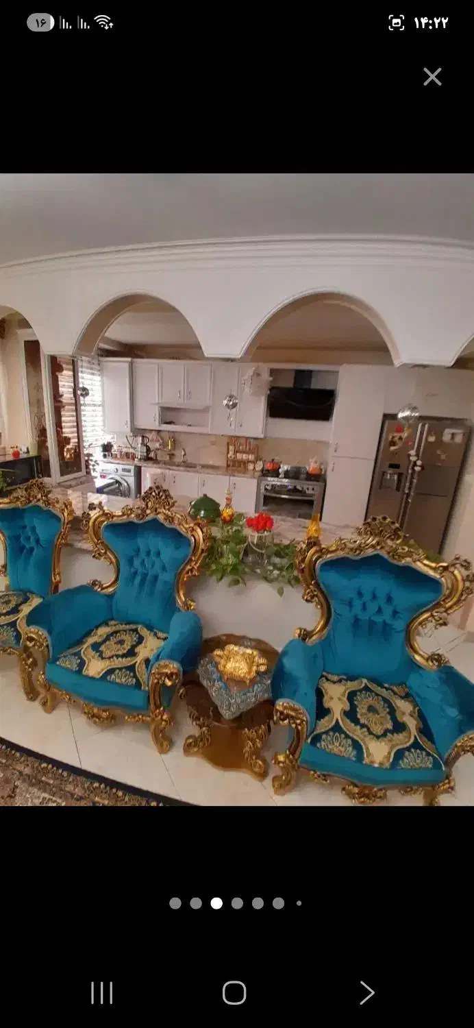 مبل استیل 9نفره|مبلمان خانگی و میز عسلی|مشکین‌دشت, |دیوار