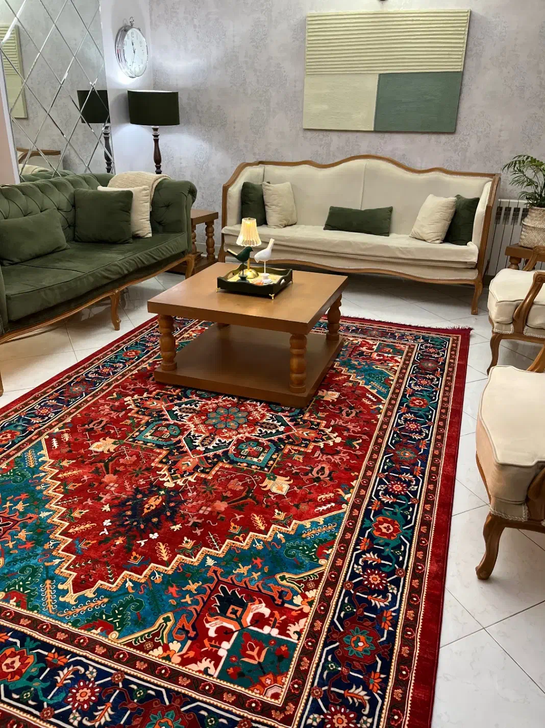 کلکسیون قم گالری صفابخش|فرش|تهران, شمسآباد|دیوار