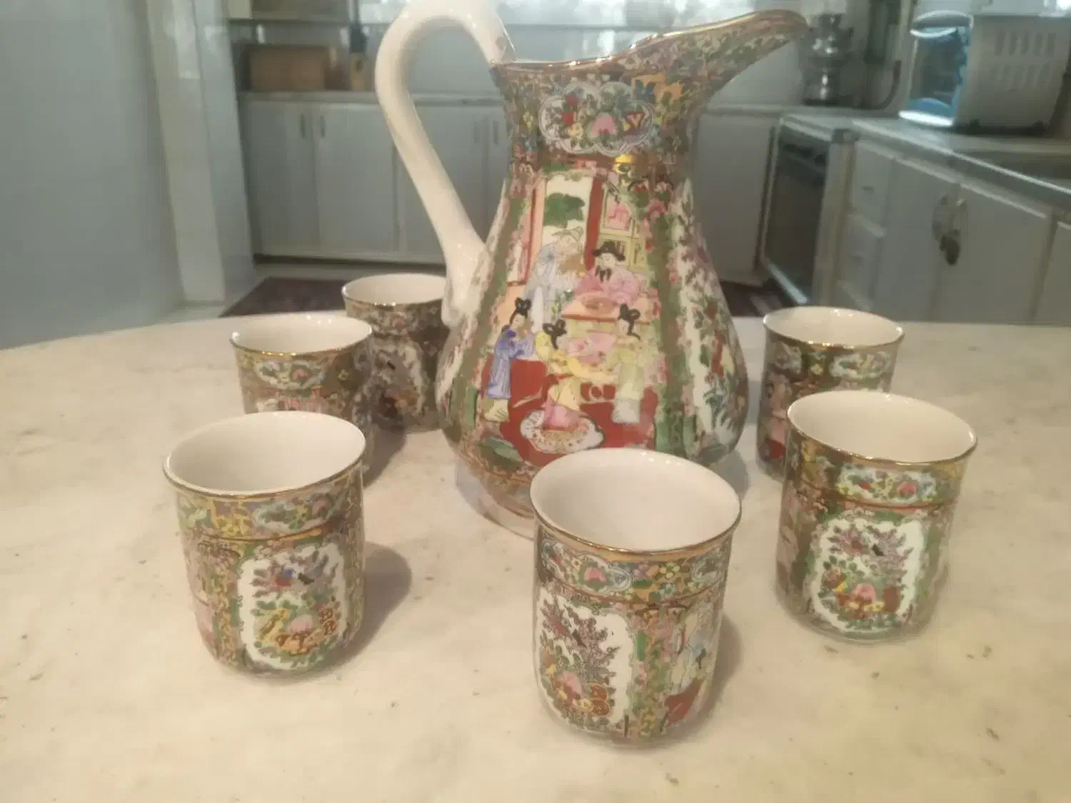 چینی مرغی اصل|کلکسیون اشیاء عتیقه|اصفهان, آبشار|دیوار