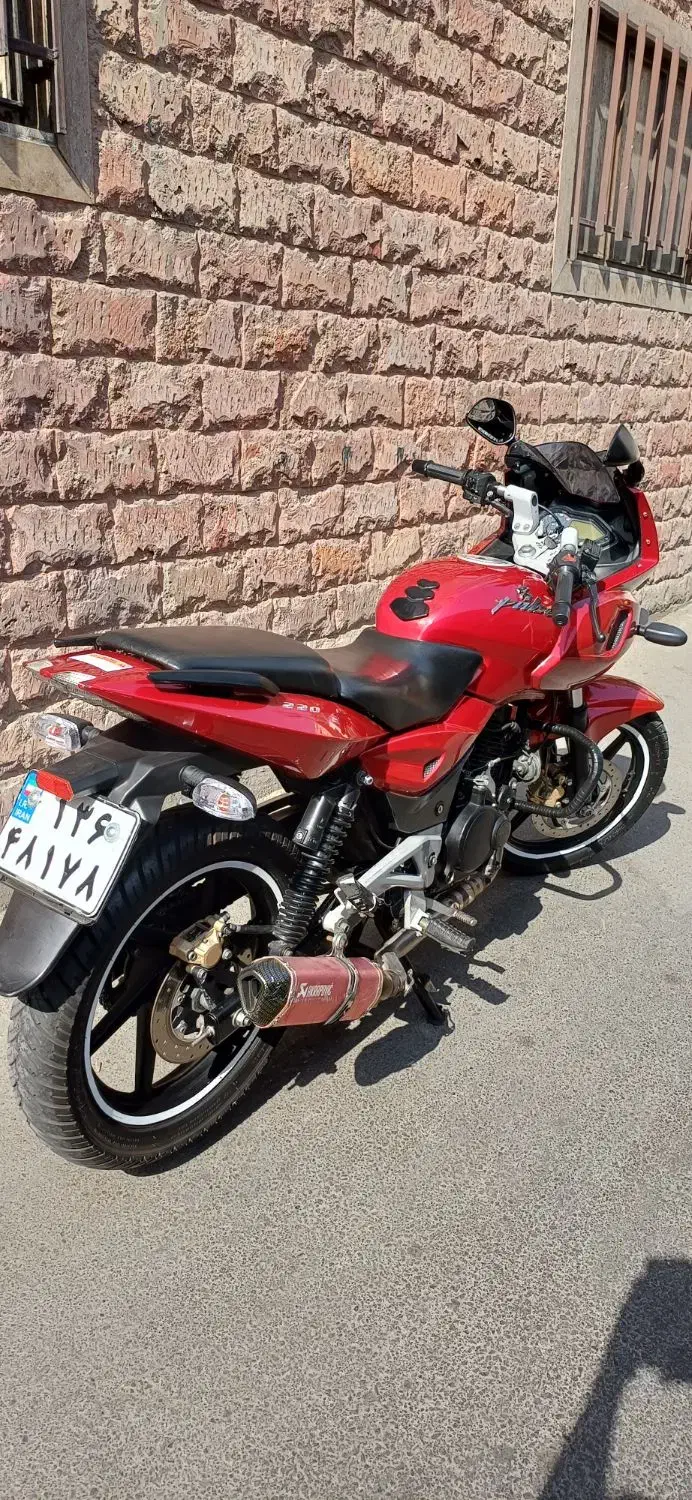 پالس ۲۲۰ مدل ۹۱|موتورسیکلت|تهران, گمرک|دیوار