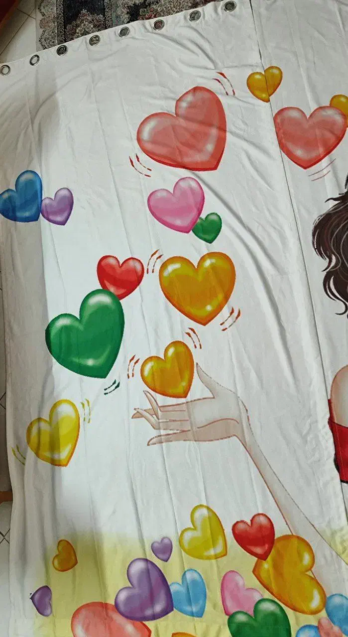 پرده پانچ اتاق خواب دخترانه|پرده، رانر، رومیزی|تهران, ابوذر|دیوار