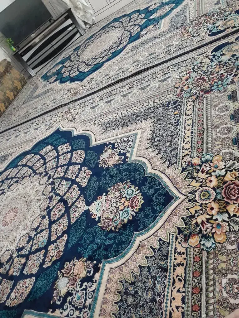 یک جفت قالی۱۲متری تراکنش ۲۵۰۰سالم تمیز|فرش|رامهرمز, |دیوار