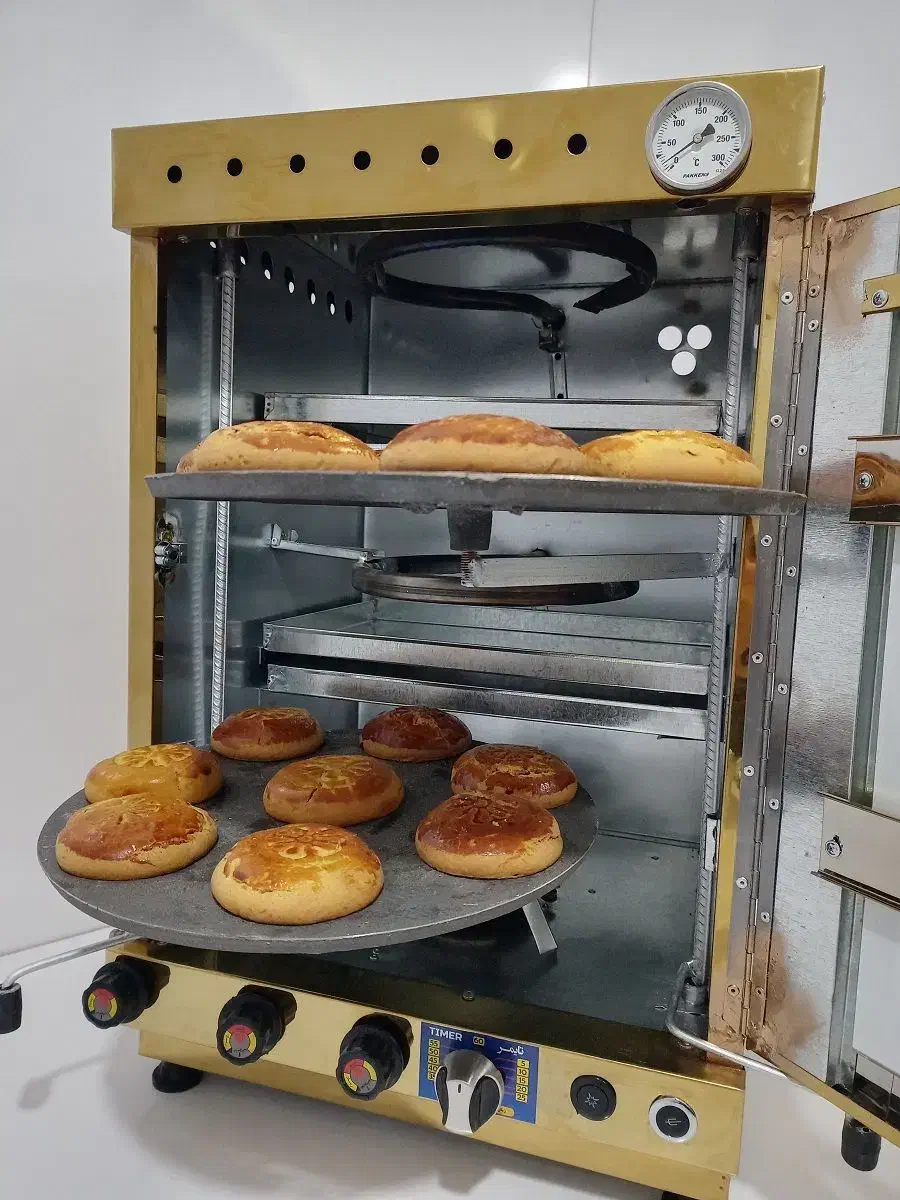 تنور طلایی فول آپشن|اجاق گاز و لوازم برقی پختوپز|تهران, مقدم|دیوار