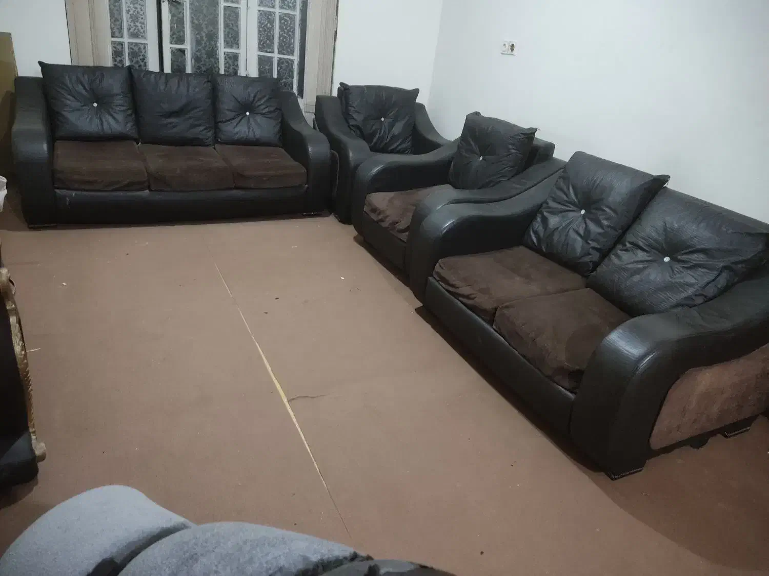 مبل هفت نفره وکمد آرایشی|مبلمان خانگی و میز عسلی|شیراز, احمدآباد|دیوار