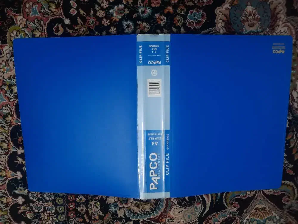 کلاسور ۴ حلقه پاپکو|لوازم التحریر|تهران, دولاب|دیوار