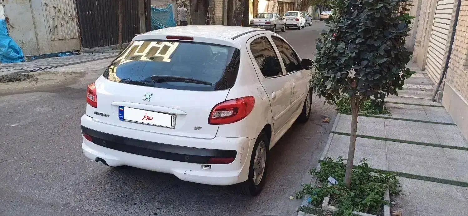 207 مدل ۹۶|خودرو سواری و وانت|گرگان, |دیوار