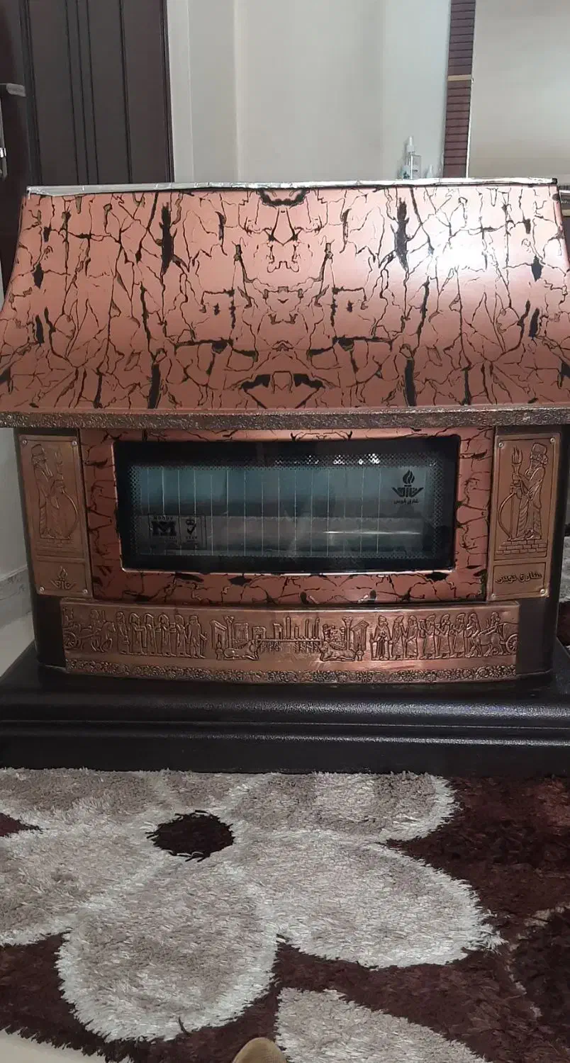 بخاری گازی شومینه شارق طوس|بخاری، هیتر، شومینه|شهریار, یوسف آباد صیرفی|دیوار