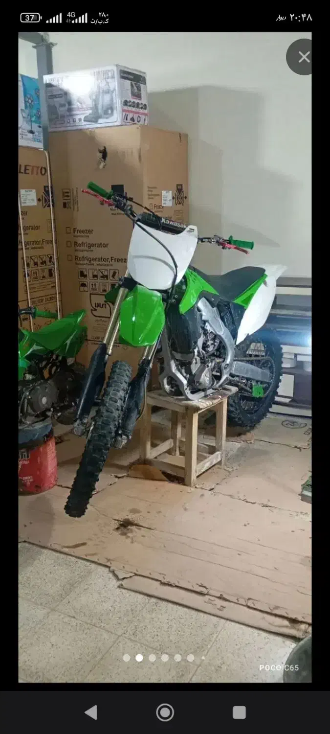 موتور کراس kxf پایینترین قیمت به علت نیاز مالی|موتورسیکلت|تهران, حبیب الله|دیوار