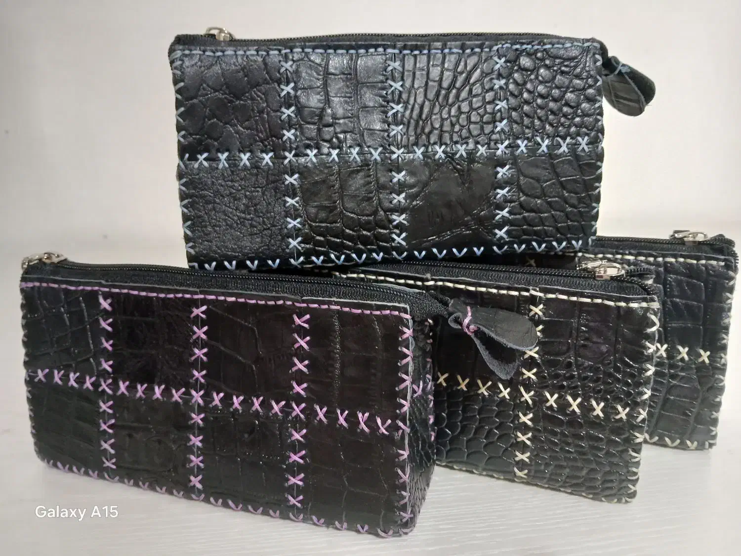 کیف چرم دست دوز برای لوازم آرایشی|کیف، کفش، کمربند|نورآباد, |دیوار