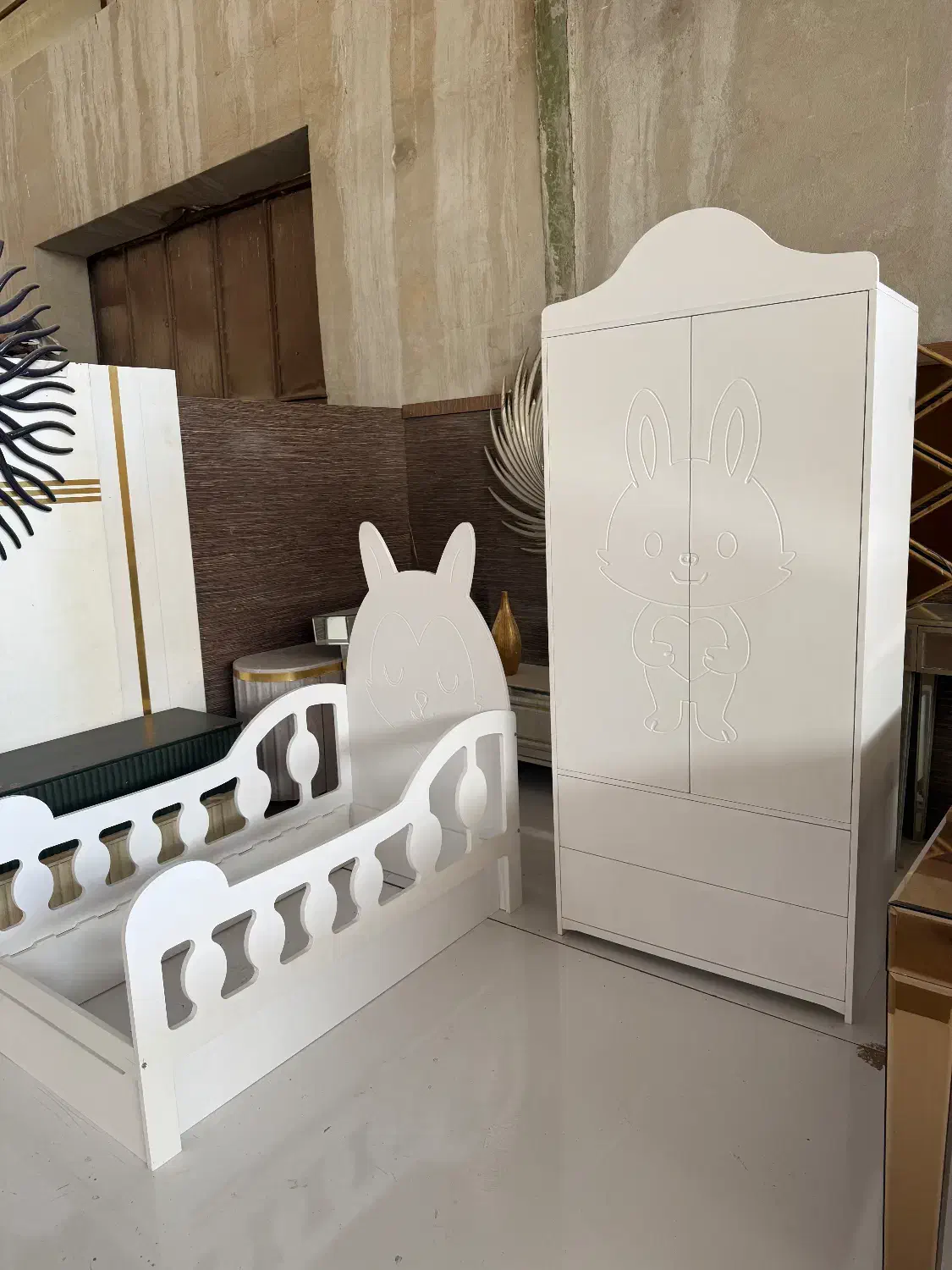 سرویس خواب کودک و نوجوان مدل لبوبو|تخت و سرویس خواب|شیراز, دکتر حسابی|دیوار