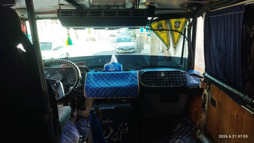 فروش۳دانگ مینی بوس بنزباامتیاز کار|خودرو سنگین|اهواز, گلستان|دیوار