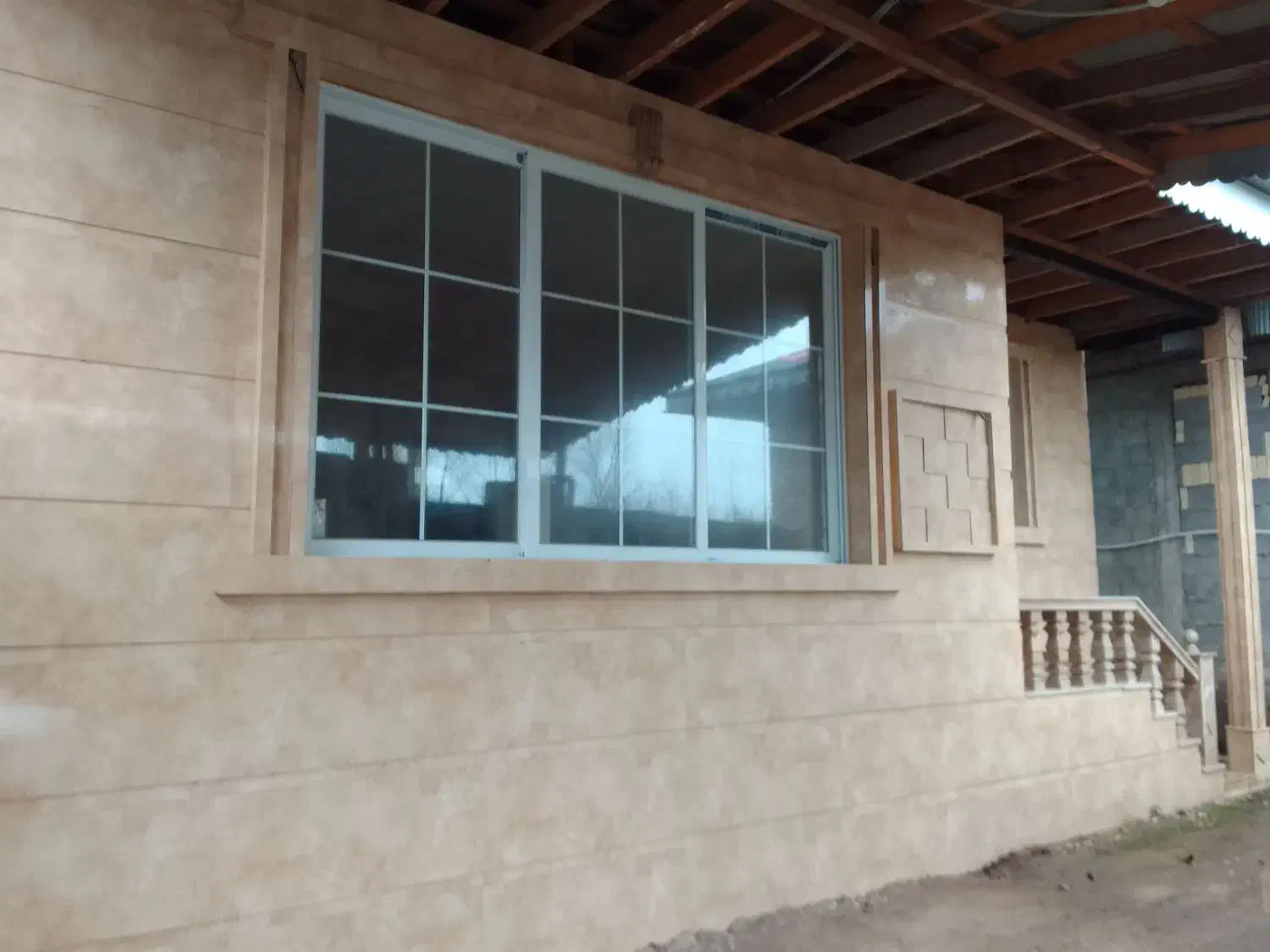 کاشیکاری سنگ کاری مزائیک واش بتن|خدمات پیشه و مهارت|لشت نشا, |دیوار