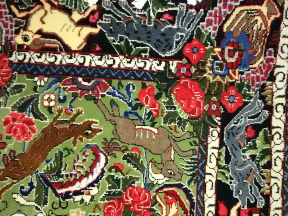 فرش دستبافت شکارگاه بیجار|فرش|تهران, جنتآباد جنوبی|دیوار