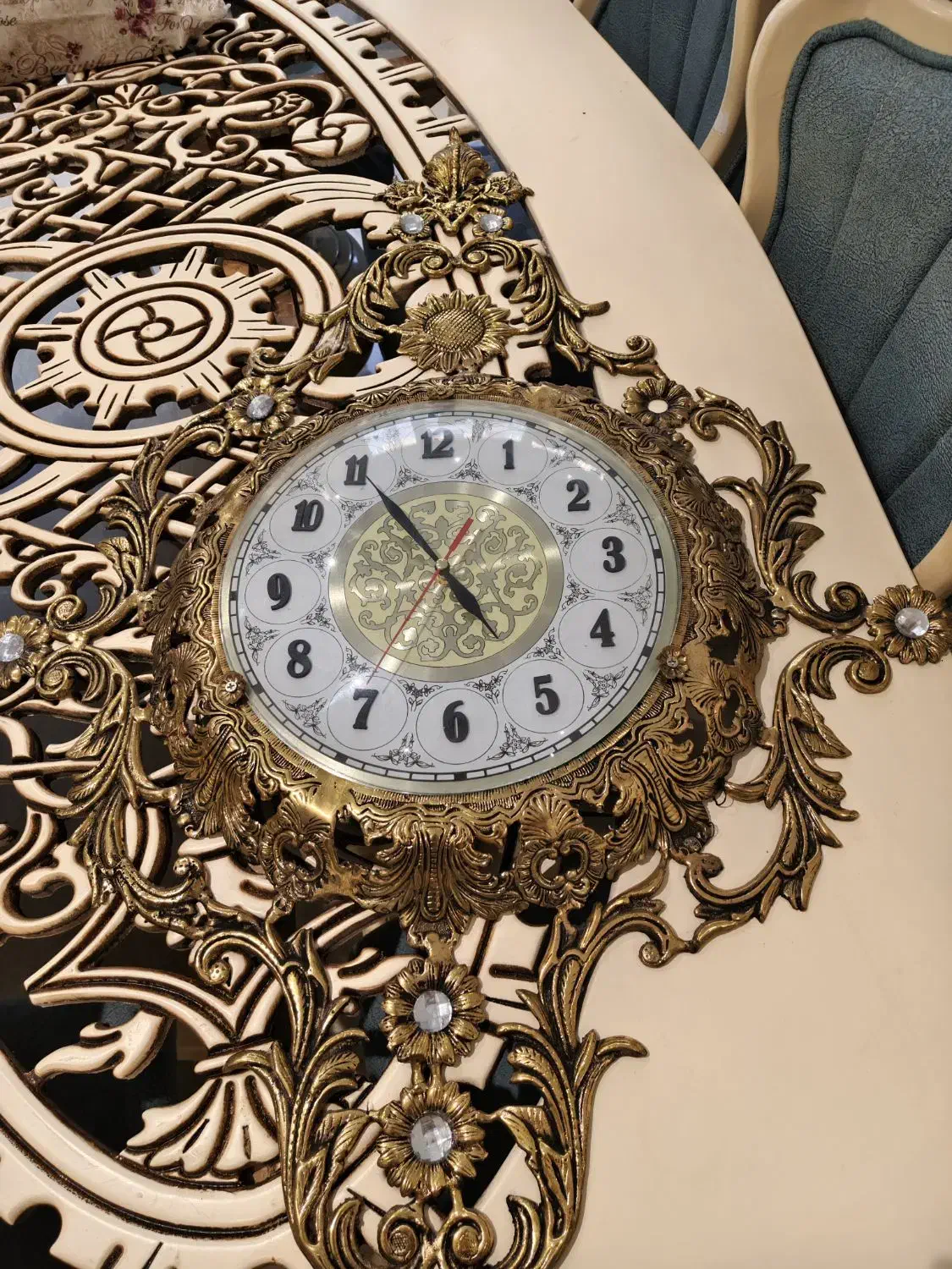 ساعت دیواری برنجی|ساعت دیواری و تزئینی|ری, دیلمان|دیوار