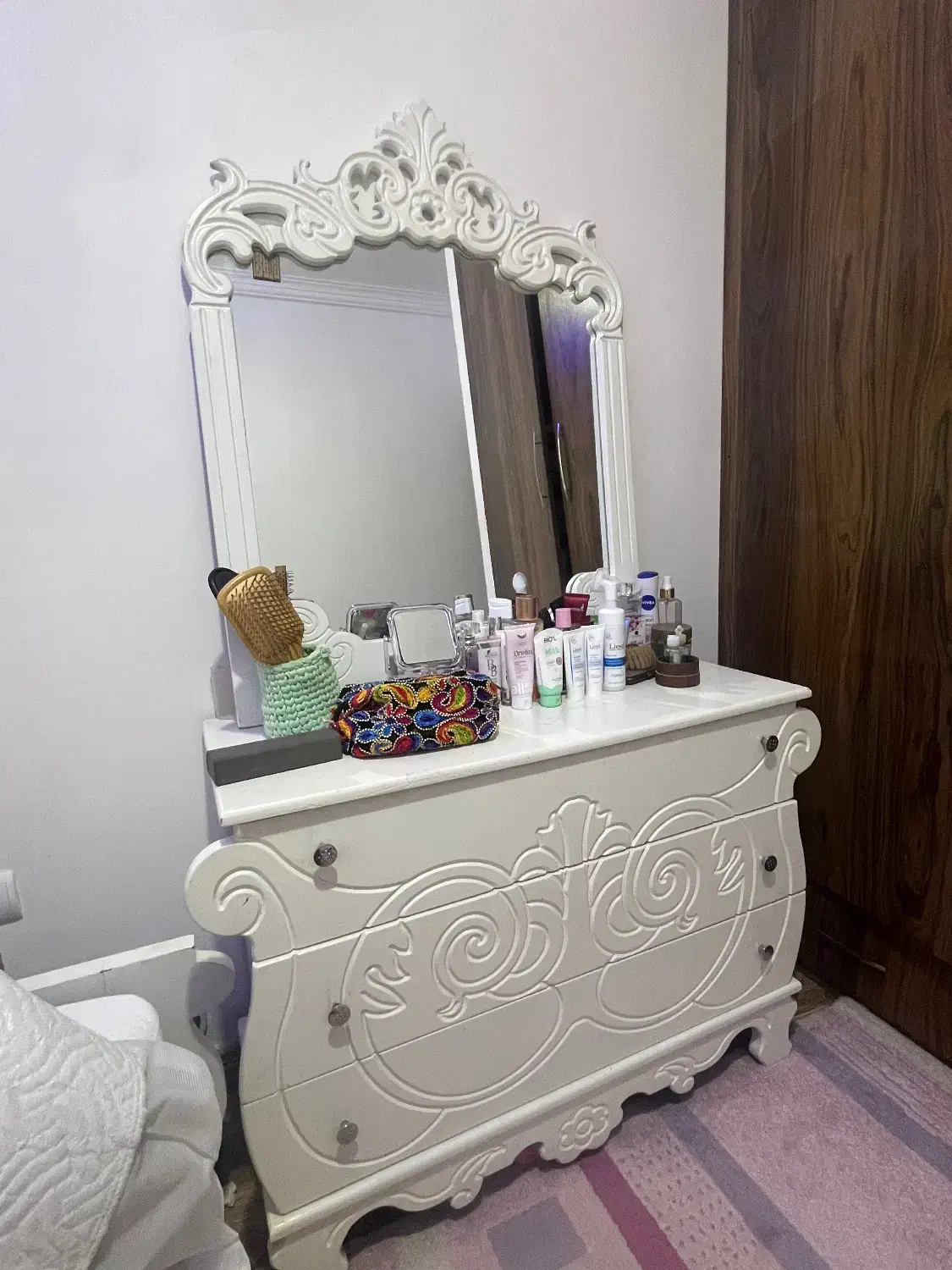 تخت دو نفره|تخت و سرویس خواب|تنکابن, |دیوار