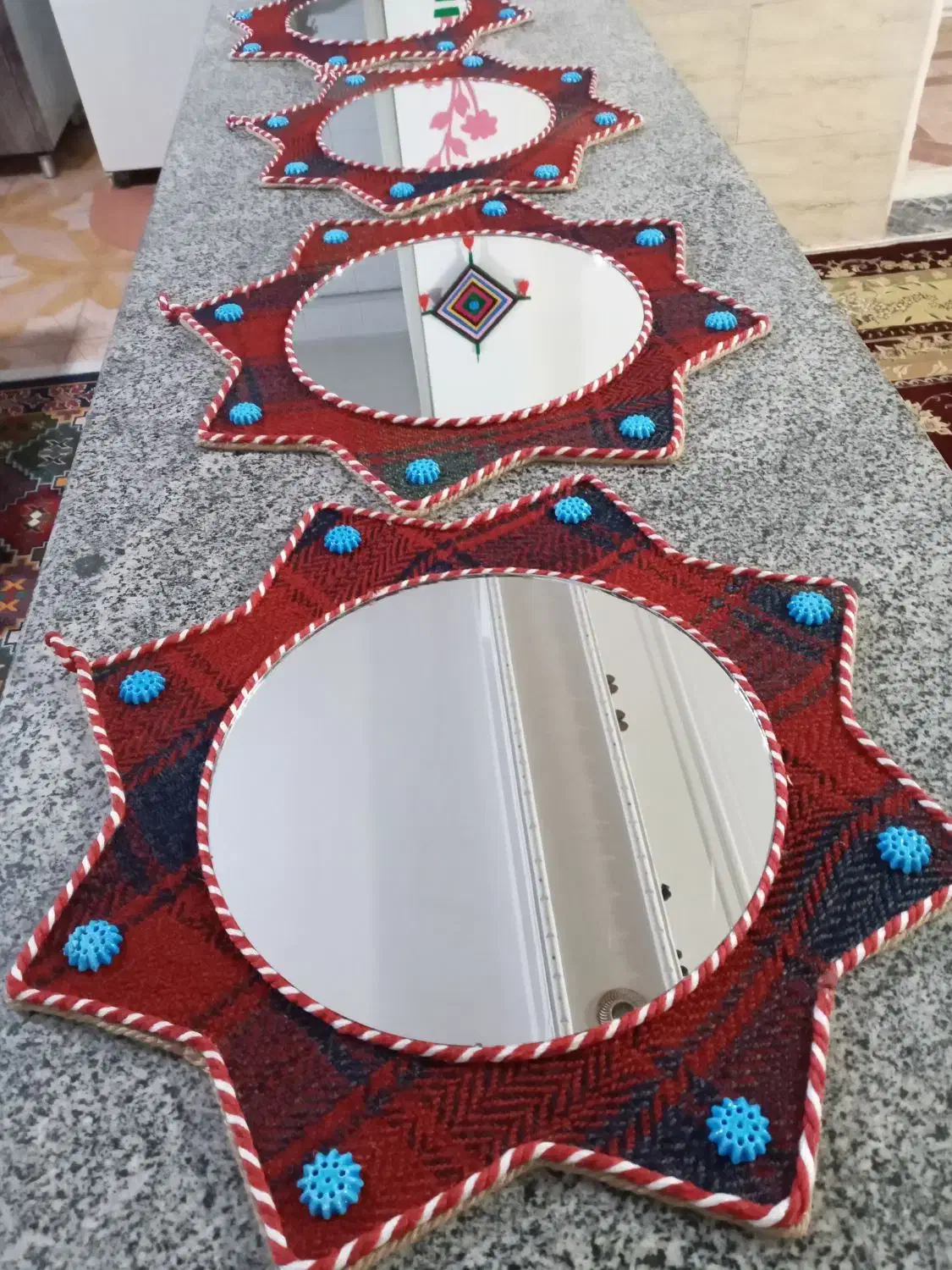 فروش فوق العاده آینه سنتی باتخفیفات ویژه روزمادر|صنایع دستی و سایر لوازم تزئینی|کوهدشت, |دیوار