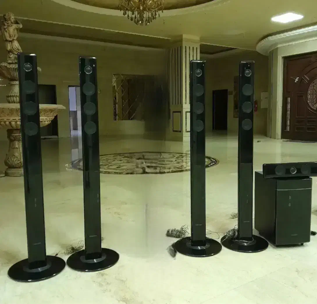 سینما خانگی سامسونگ بلوتوث فلش دارد|سیستم صوتی خانگی|ری, دولتآباد|دیوار