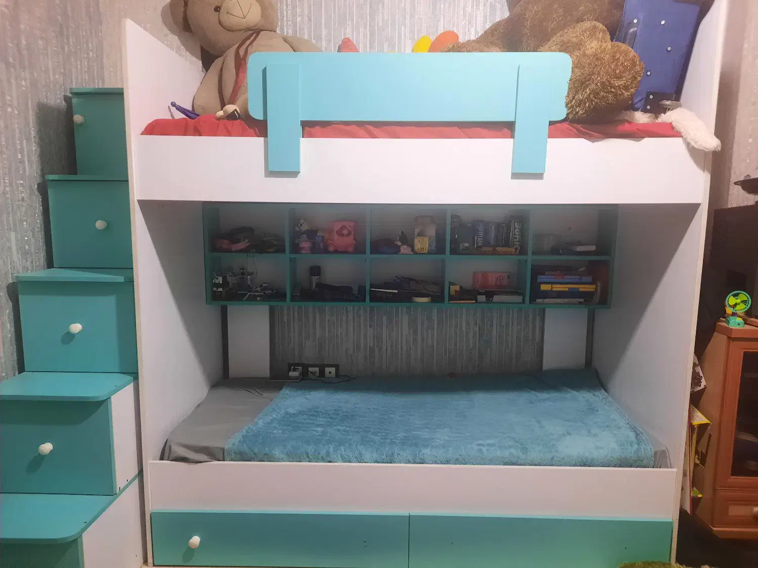 تخت خواب دو طبقه|تخت و سرویس خواب|ری, سیزده آبان|دیوار