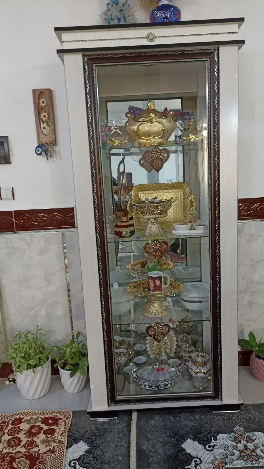 فروش بوفه چوبی|بوفه، ویترین، کنسول|اسدآباد, |دیوار