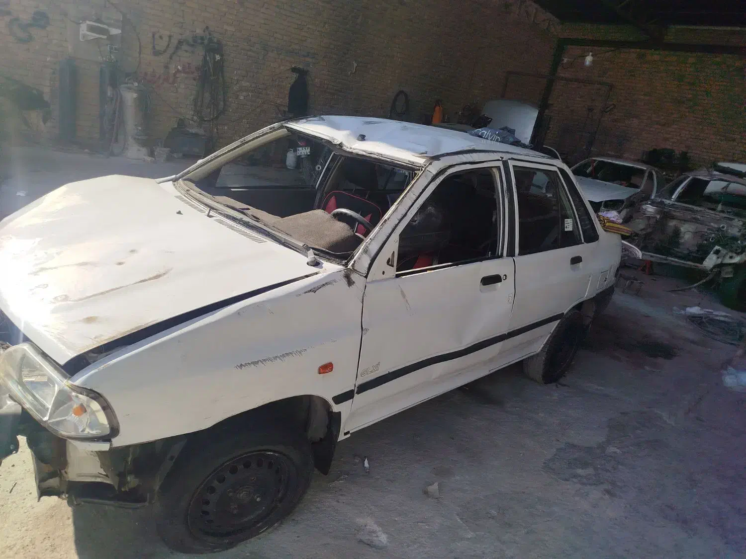 پراید تصادفی دوگانه مدل 87|خودرو سواری و وانت|کازرون, |دیوار