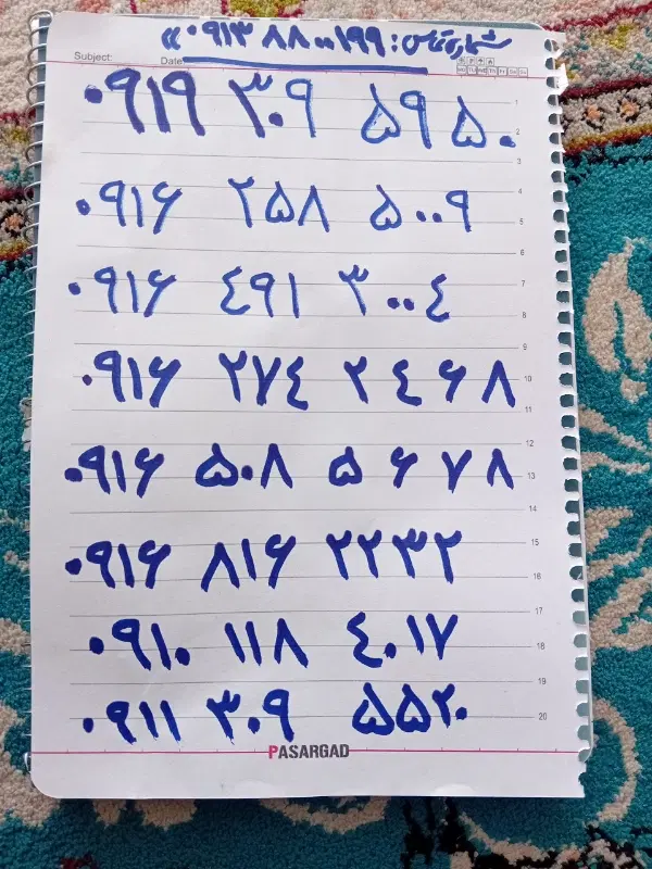0911.309.5520|سیم‌کارت|اصفهان, همدانیان|دیوار