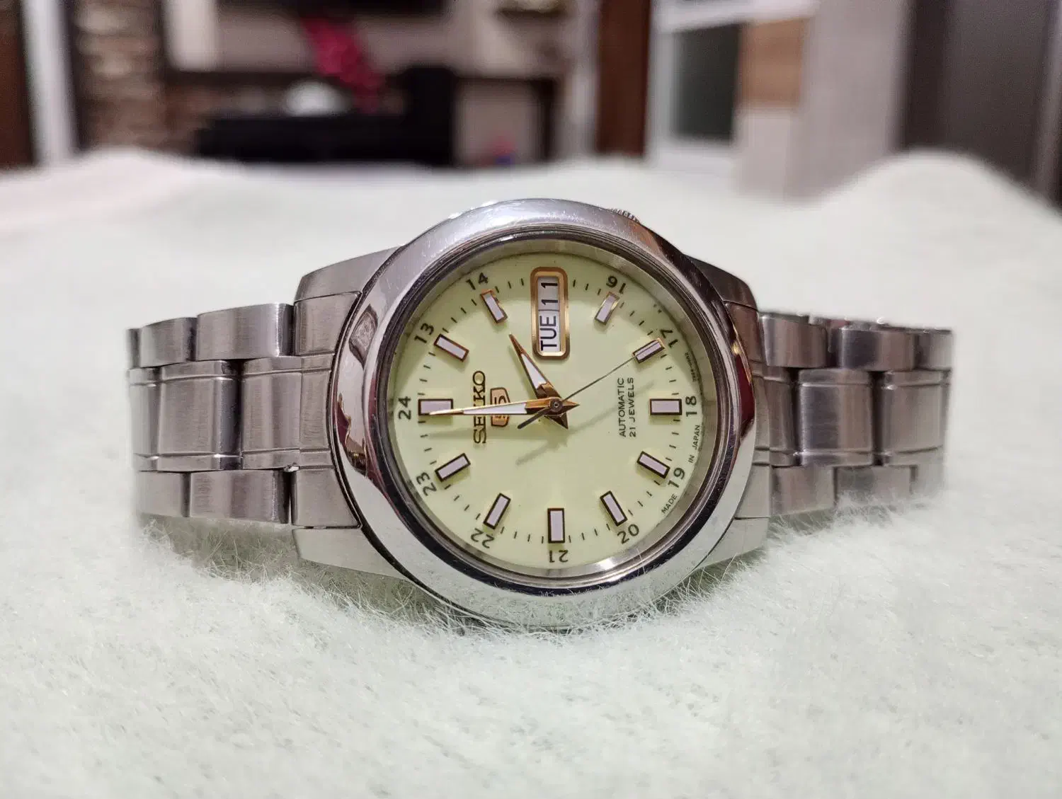 ساعت seiko 5|ساعت|گنبد کاووس, |دیوار