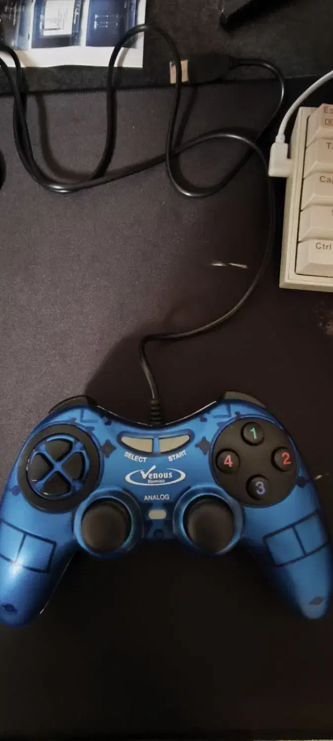 دسته بازی سیمی برای کامپیوتر|قطعات و لوازم جانبی رایانه|بیرجند, |دیوار